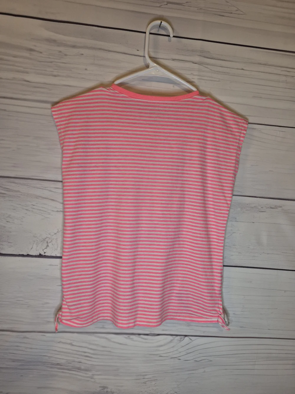 OshKosh B'gosh White Tee with Pink Floral Print